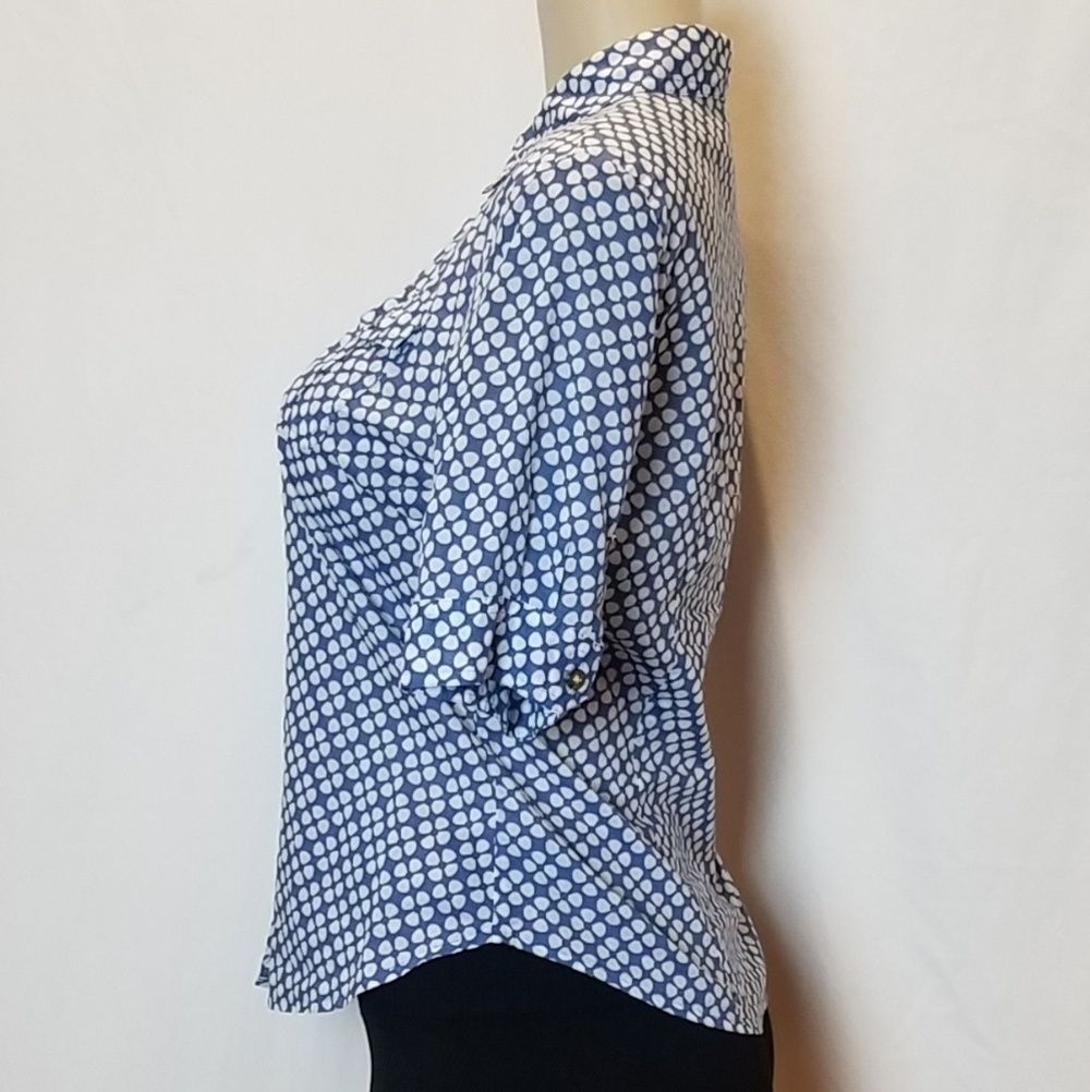 BANANA Republic Cotton Flower Print Shirt - Picture 5 of 7
